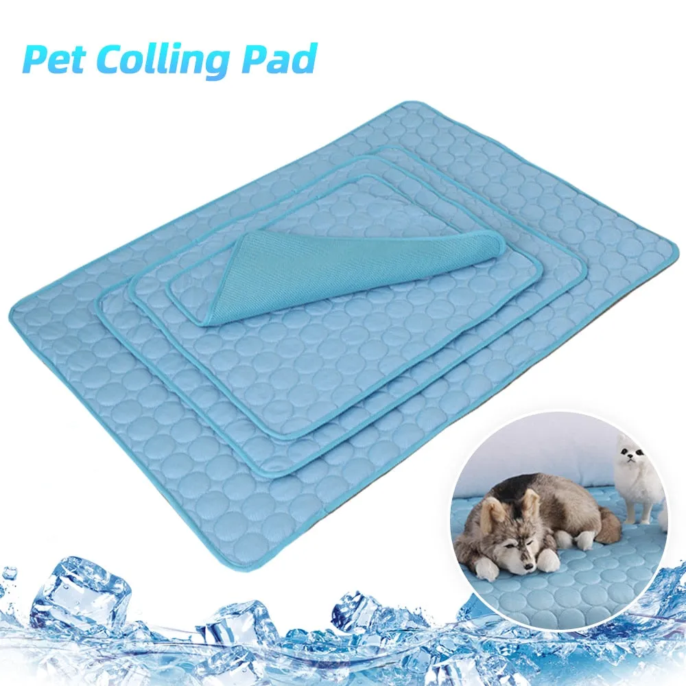 1pc Cooling Pet Cushion Beds For  Summer  Cushions