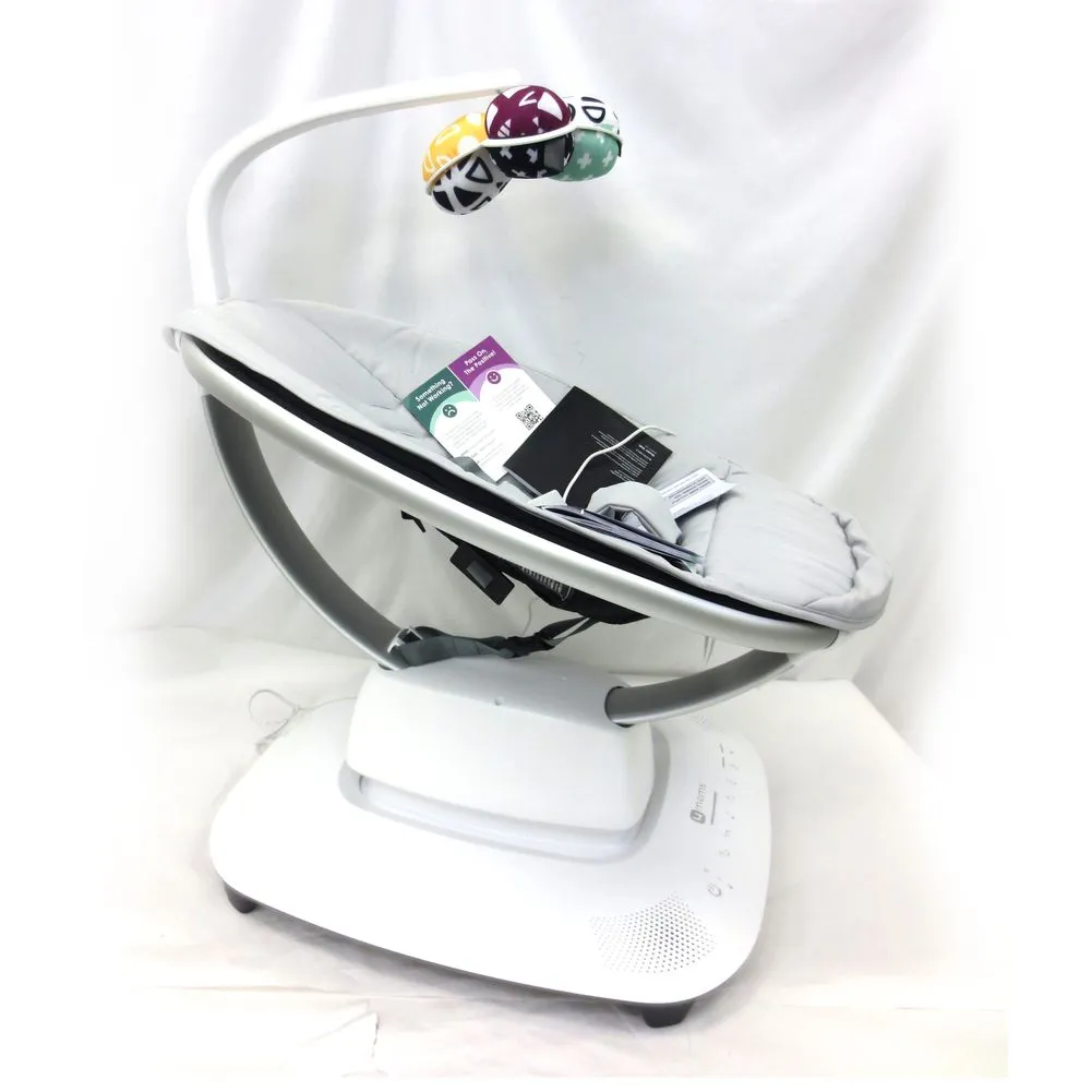 4Moms MamaRoo 5.0 Multi-Motion Baby Swing - Grey Classic (86870) (Open Box)