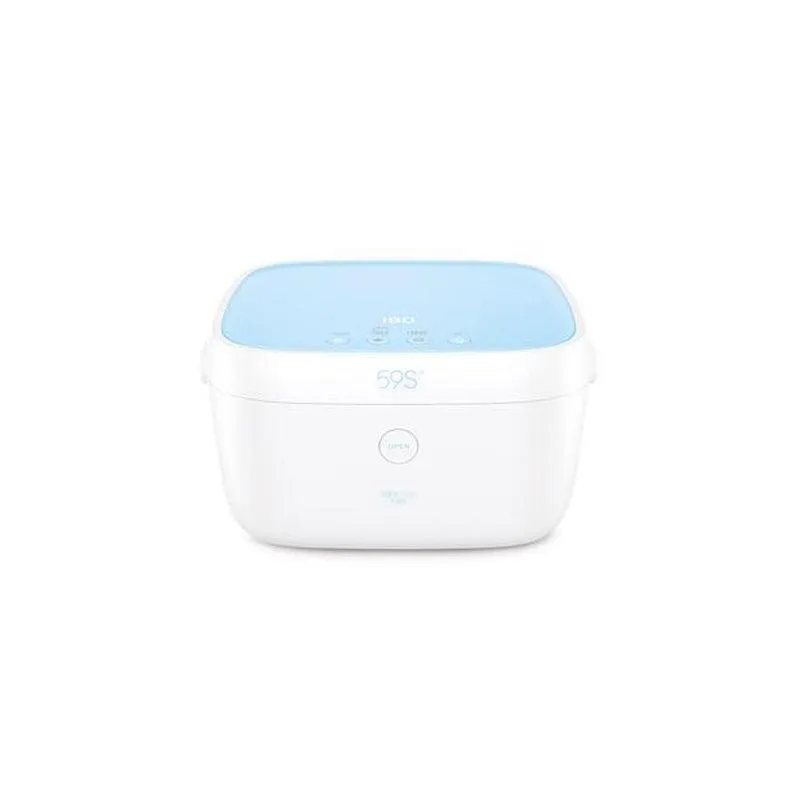 59S 4th Gen 3-min Smart Sterilization Box - UVC LED Milk Bottle Sterilizing Box T5 With Battery