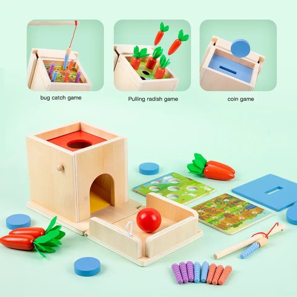 6 in 1 Montessori Box - Early Education