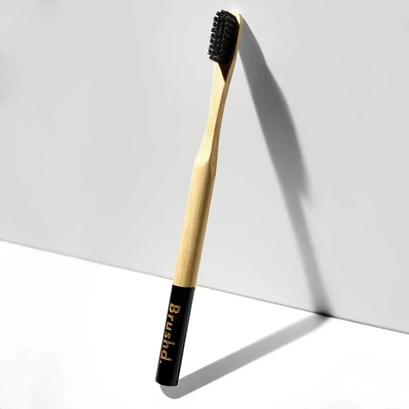 Adult Bamboo Toothbrush - 4 Colours Available