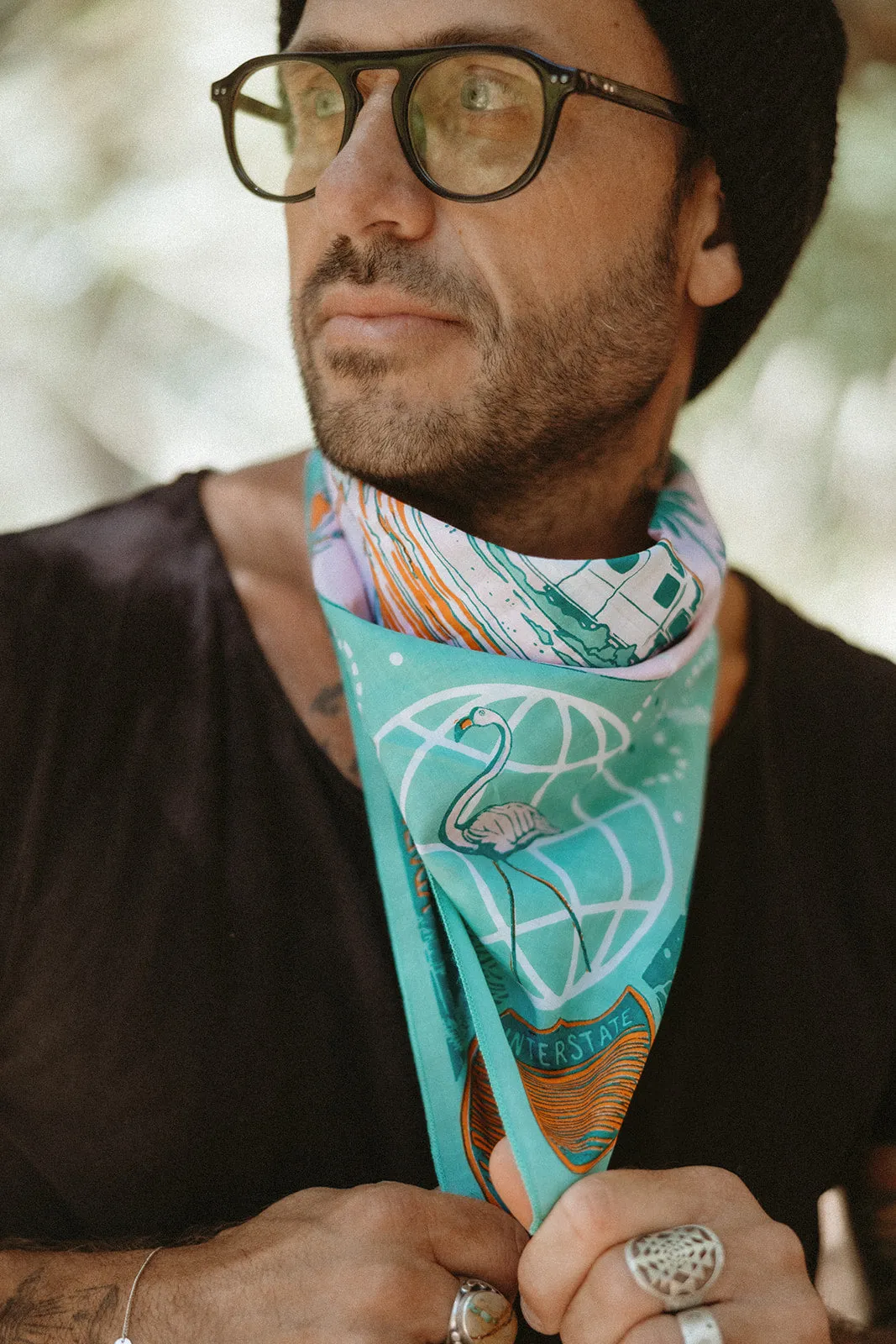 Airstream "Live Curiously" Bandana by Bandits