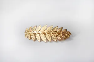 Athena Leaf Barrette- discounted version