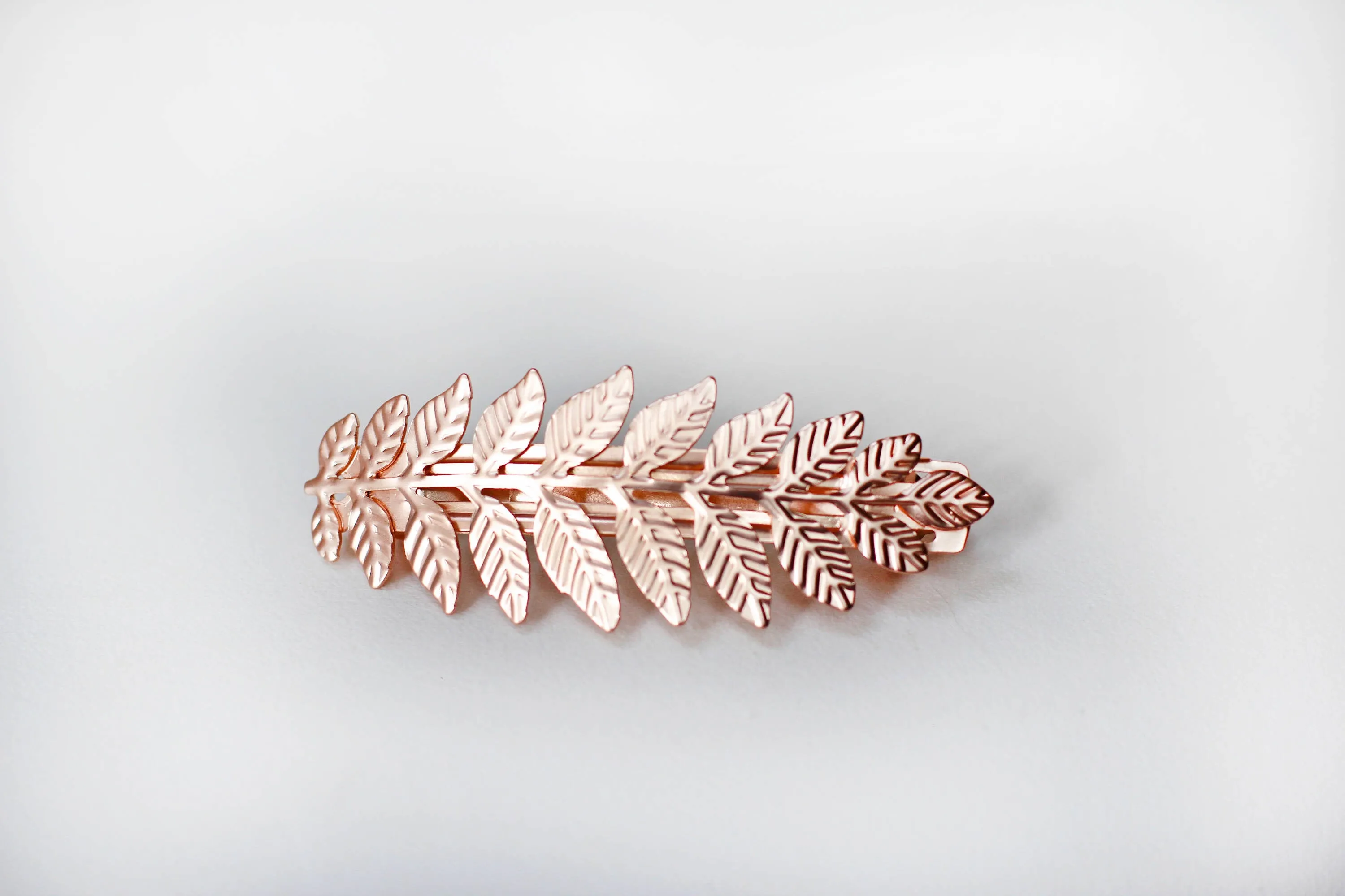 Athena Leaf Barrette- discounted version