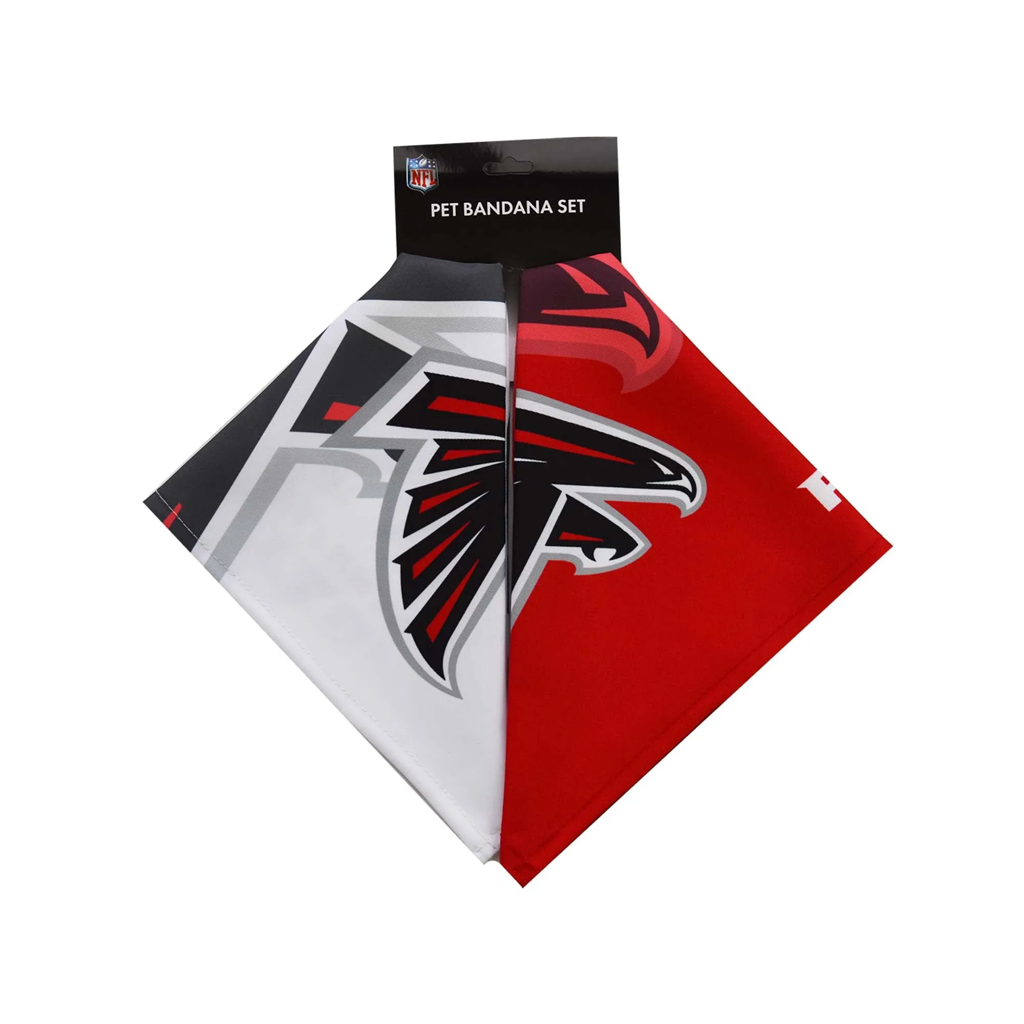 Atlanta Falcons Home and Away Pet Bandana Set