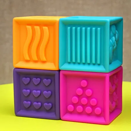 B. toys - One Two Squeeze Soft Blocks