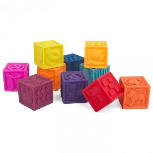 B. toys - One Two Squeeze Soft Blocks