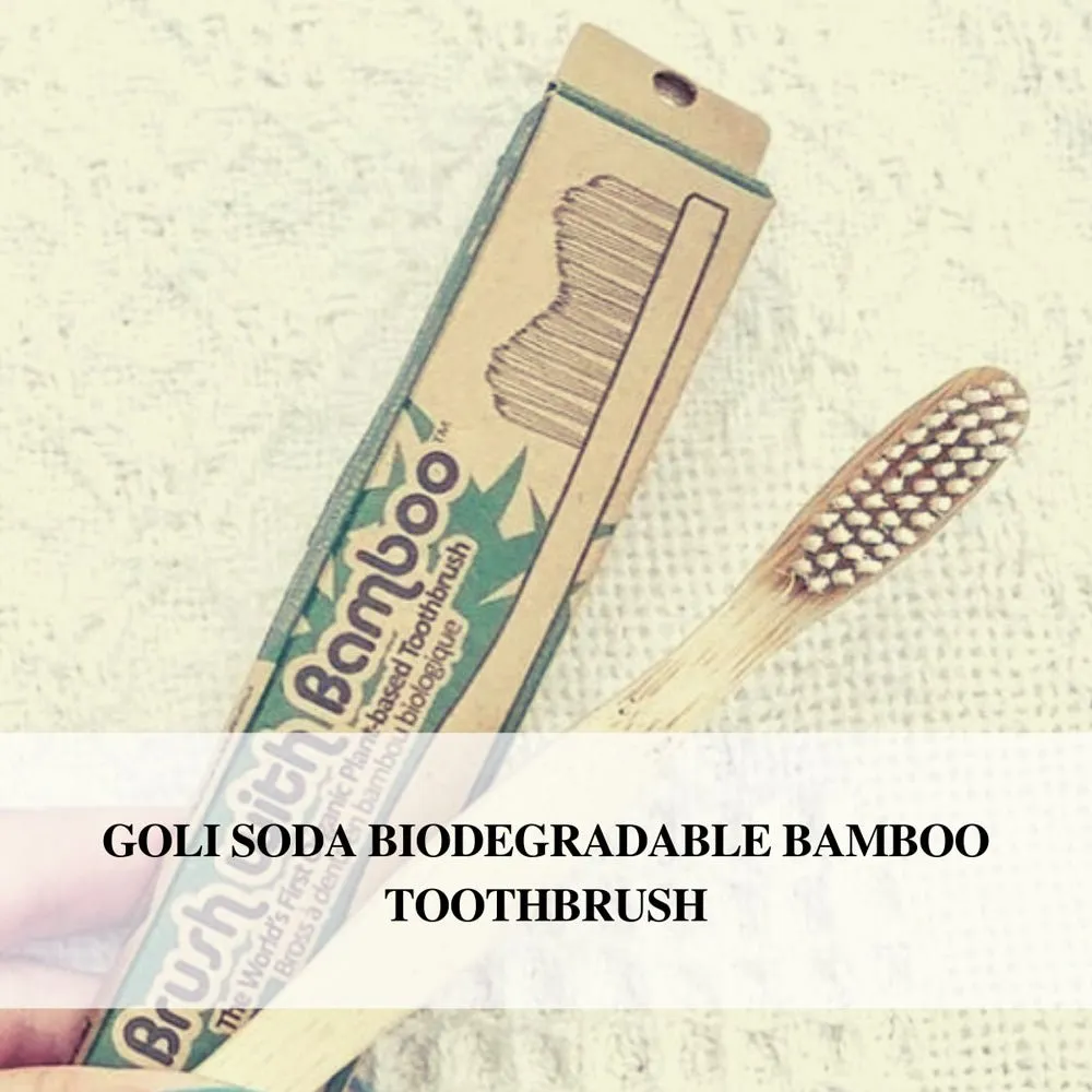 Bamboo Toothbrush - Bpa-Free, Vegan, Verified Non-Toxic - Adult