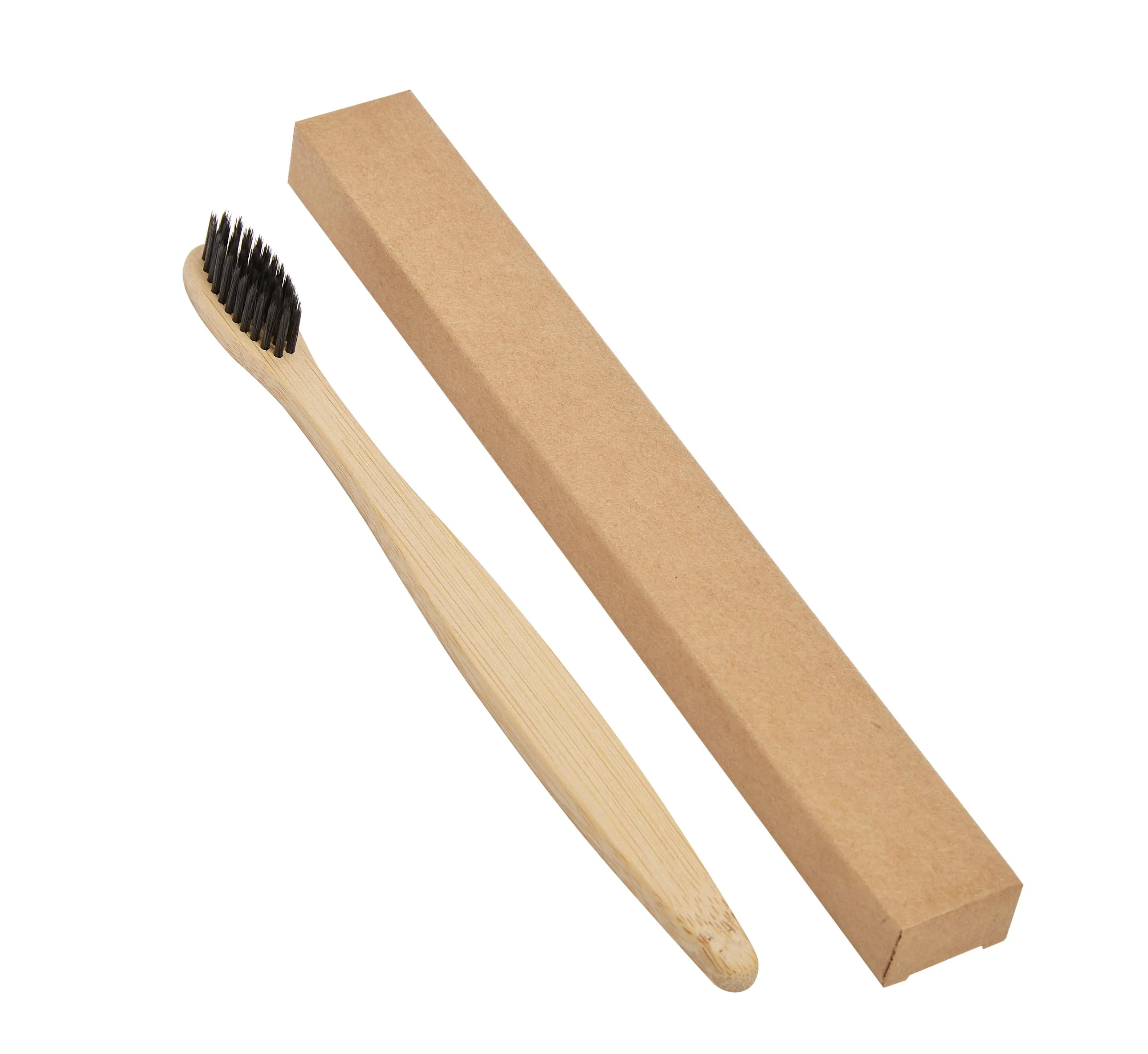 Bamboo Toothbrushes - 10 Pack - Adult