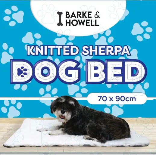 Barke & Howell Knitted Pet Bed