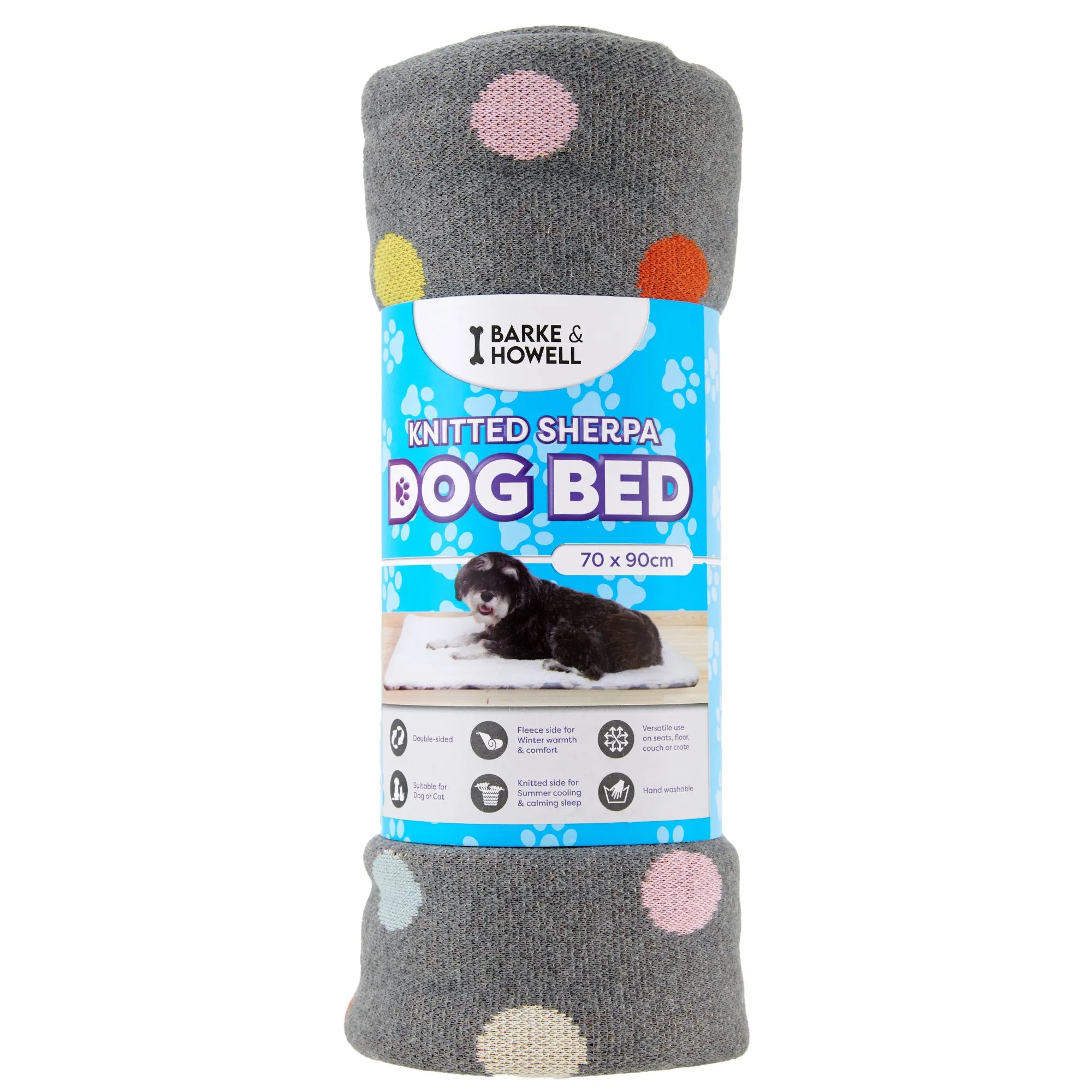 Barke & Howell Knitted Pet Bed