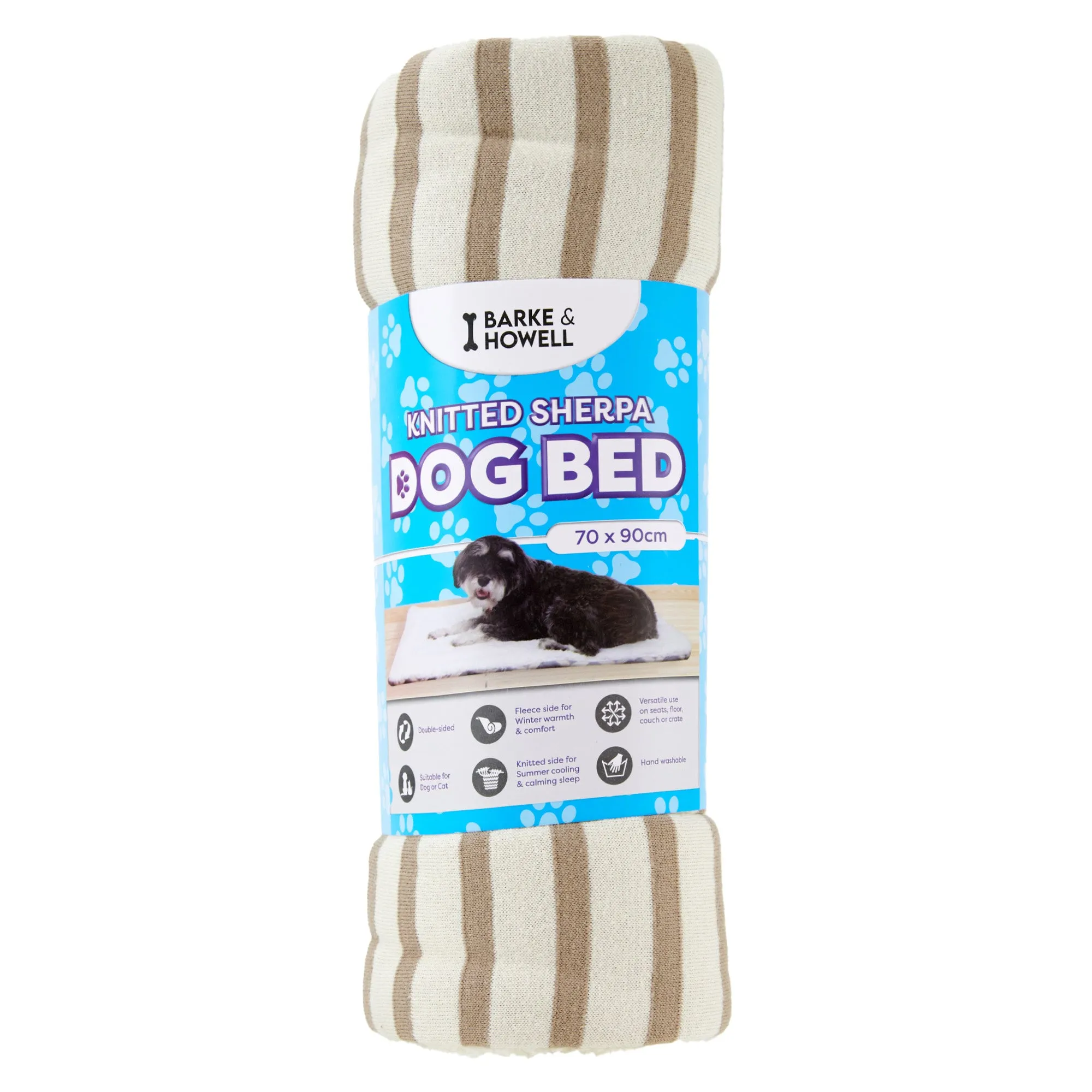 Barke & Howell Knitted Pet Bed