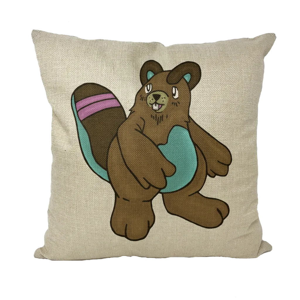 Beachu Throw Pillows