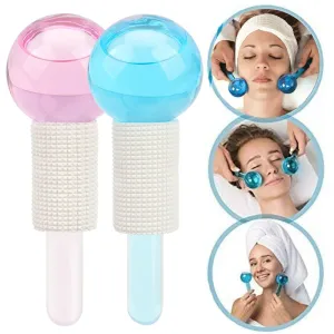 Beauty Crystal Ball Facial Cooling Ice Globes - Revitalize Your Skin with a Refreshing Spa Experience