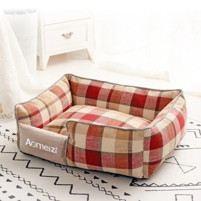 Bed Warm Removable Soft Sofa