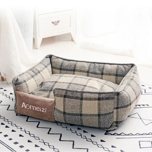 Bed Warm Removable Soft Sofa