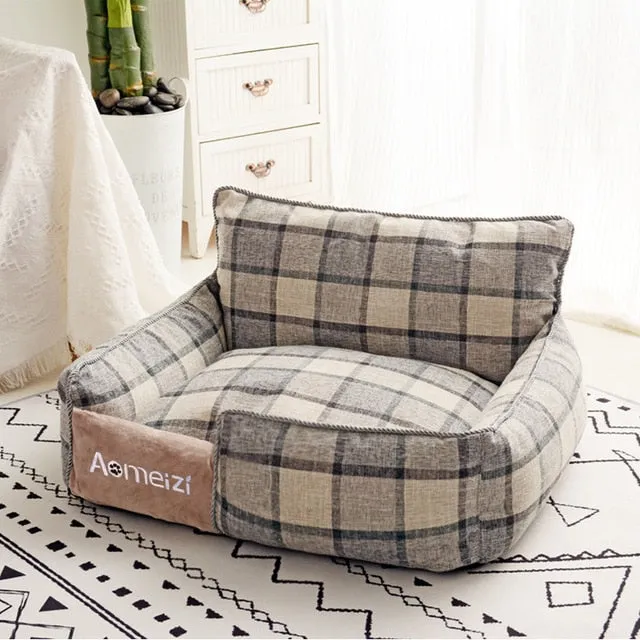 Bed Warm Removable Soft Sofa