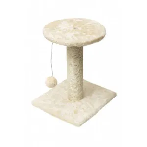 Beige Rex Pet Scratcher Round Top Post (Pre-Order)