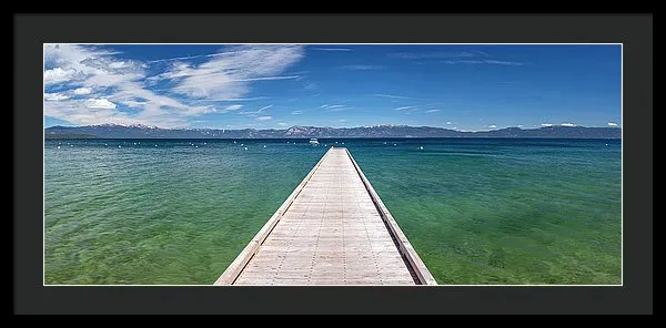 Boaters Paradise By Brad Scott - Framed Print