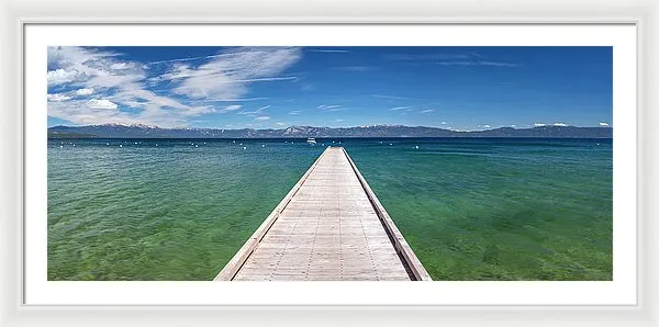 Boaters Paradise By Brad Scott - Framed Print