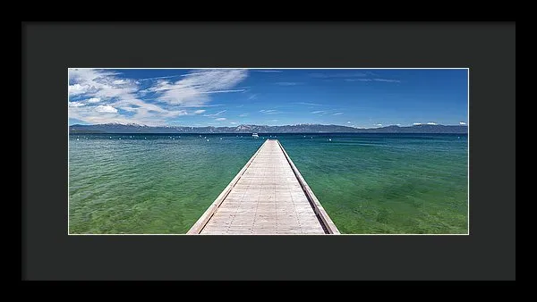 Boaters Paradise By Brad Scott - Framed Print