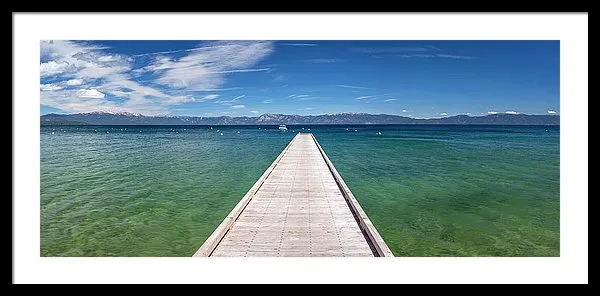 Boaters Paradise By Brad Scott - Framed Print