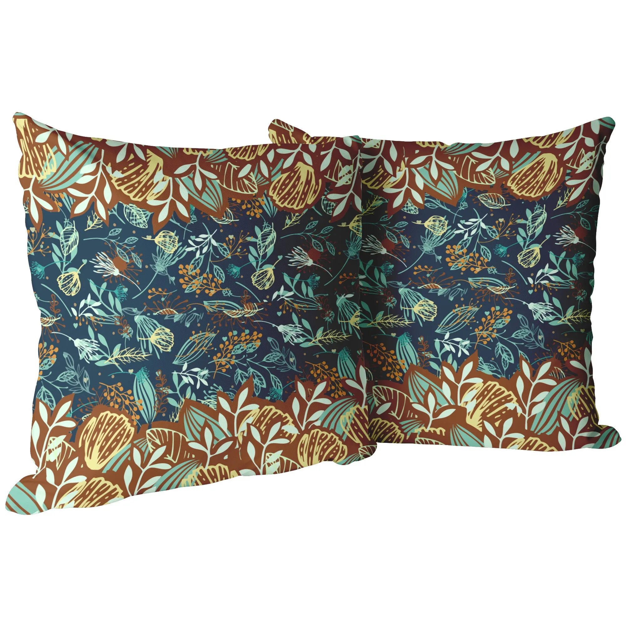 Boho Floral Pillows And Covers