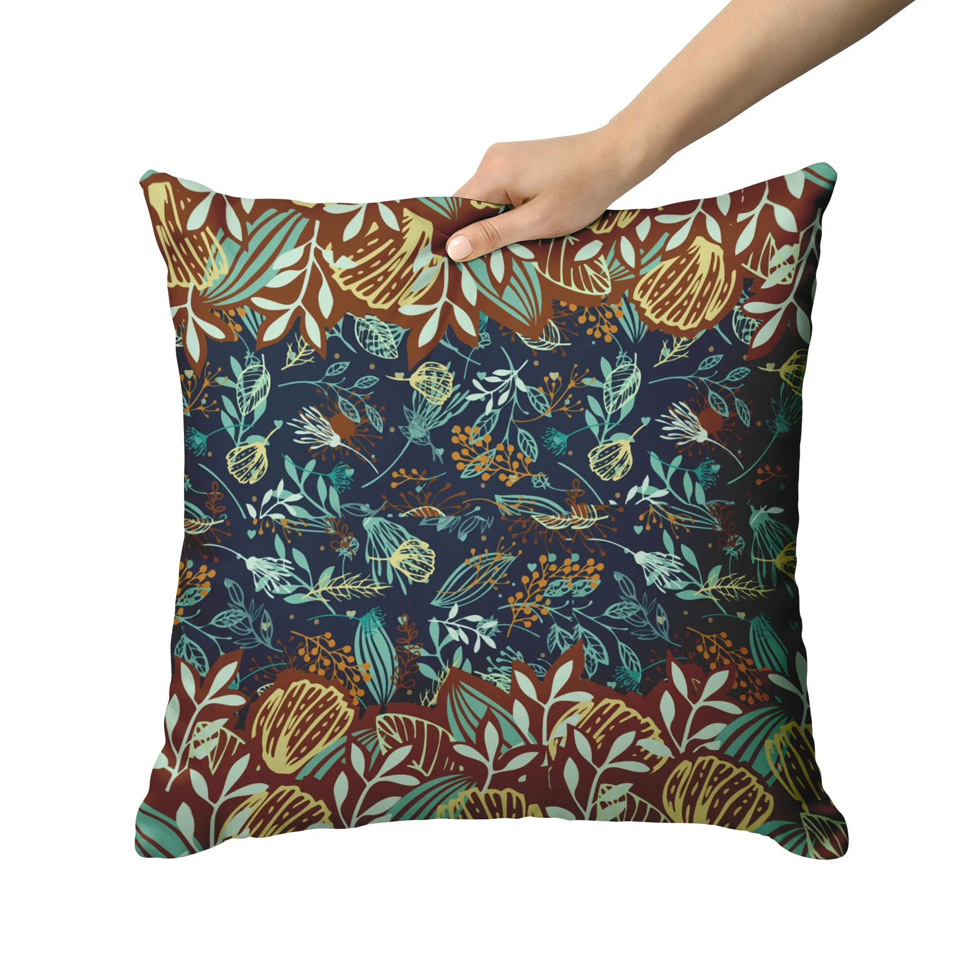 Boho Floral Pillows And Covers