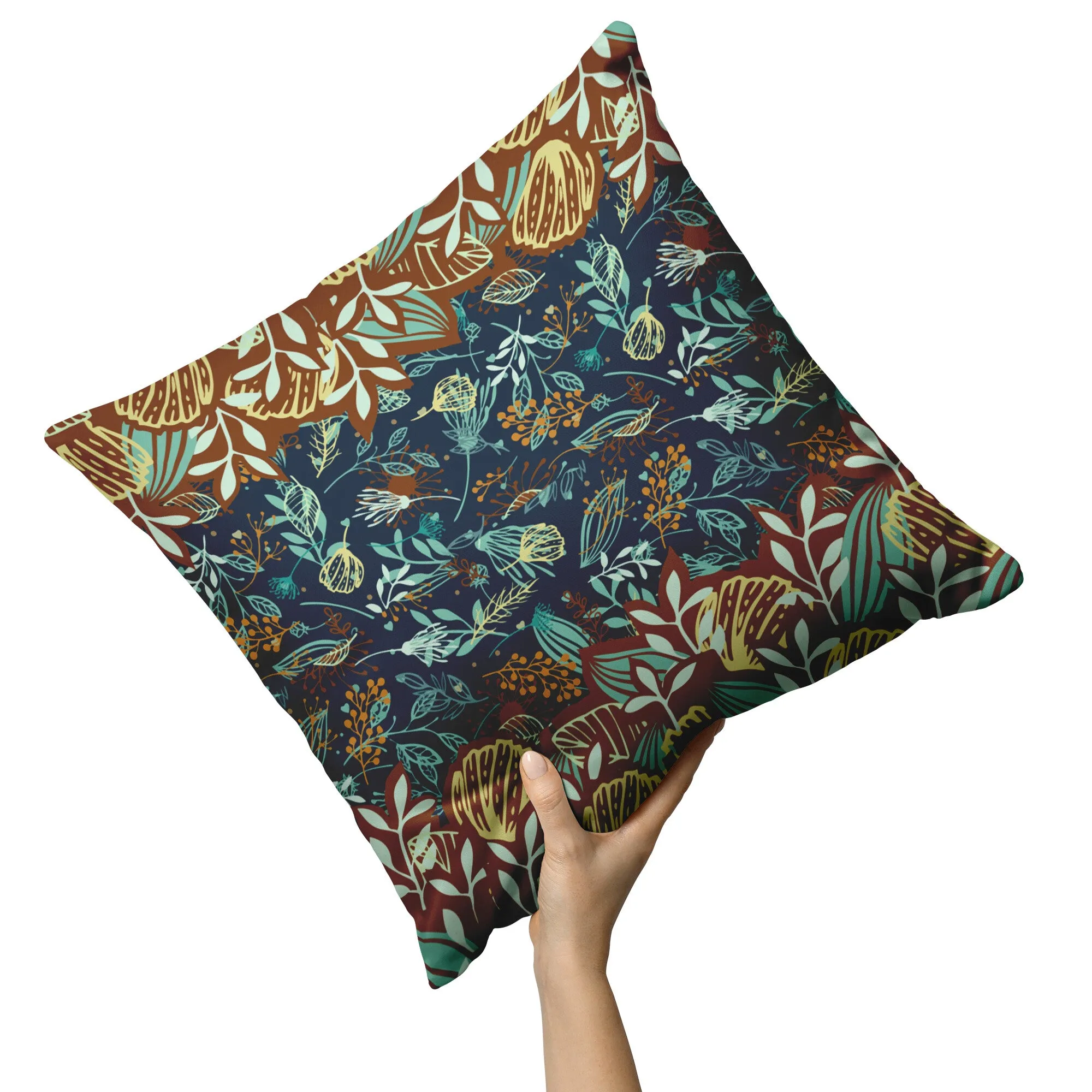 Boho Floral Pillows And Covers