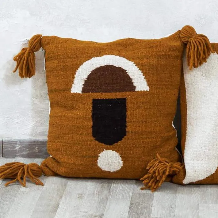 Bold & Soft Geometric Wool Decorative Throw Pillows