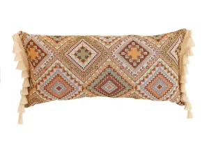 Bolster „Boho Tribe“ mit Fransen