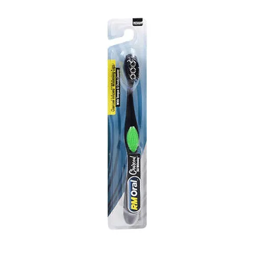 Charcoaol Toothbrush Medium 1 Count By RM Oral