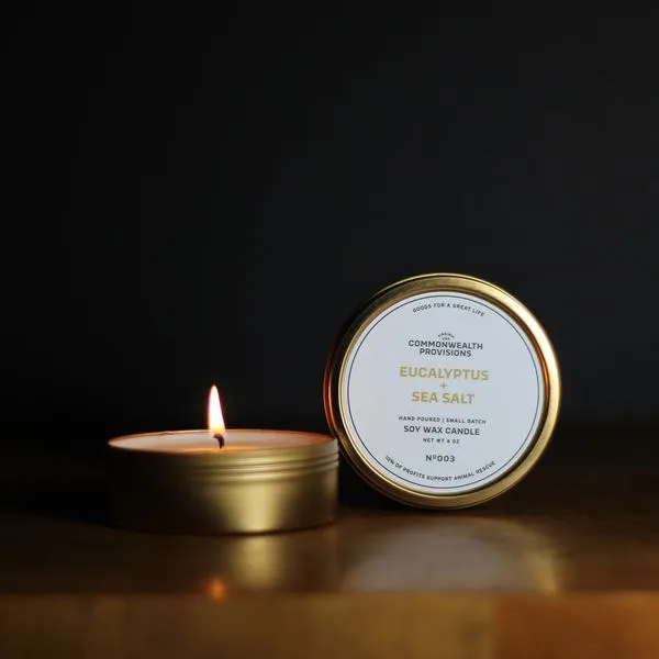 Commonwealth Provisions Travel Candle