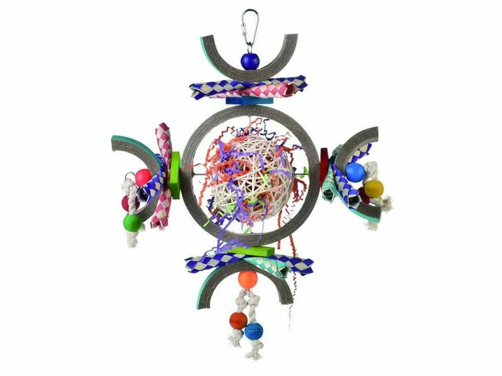 Coollapet Space Station Bird Toy Large