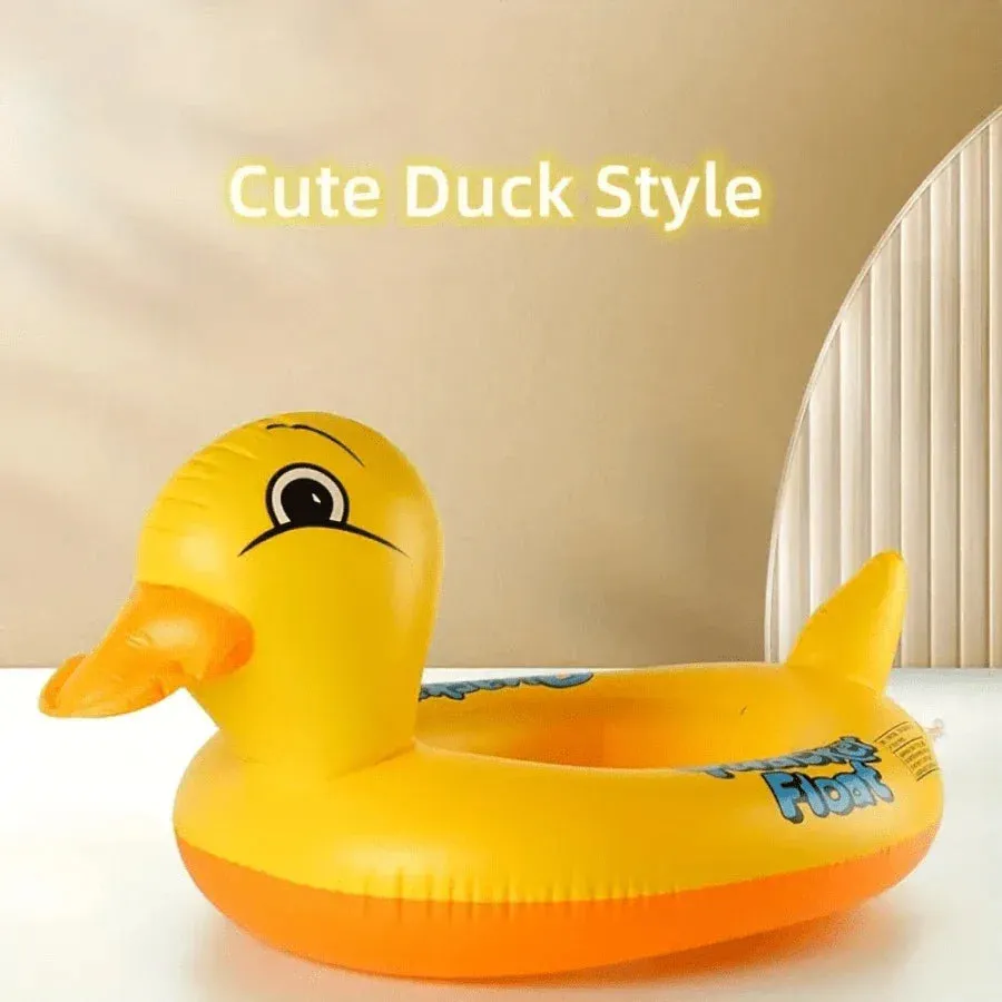 Cute Duck Shape Swimming Tube For Kids