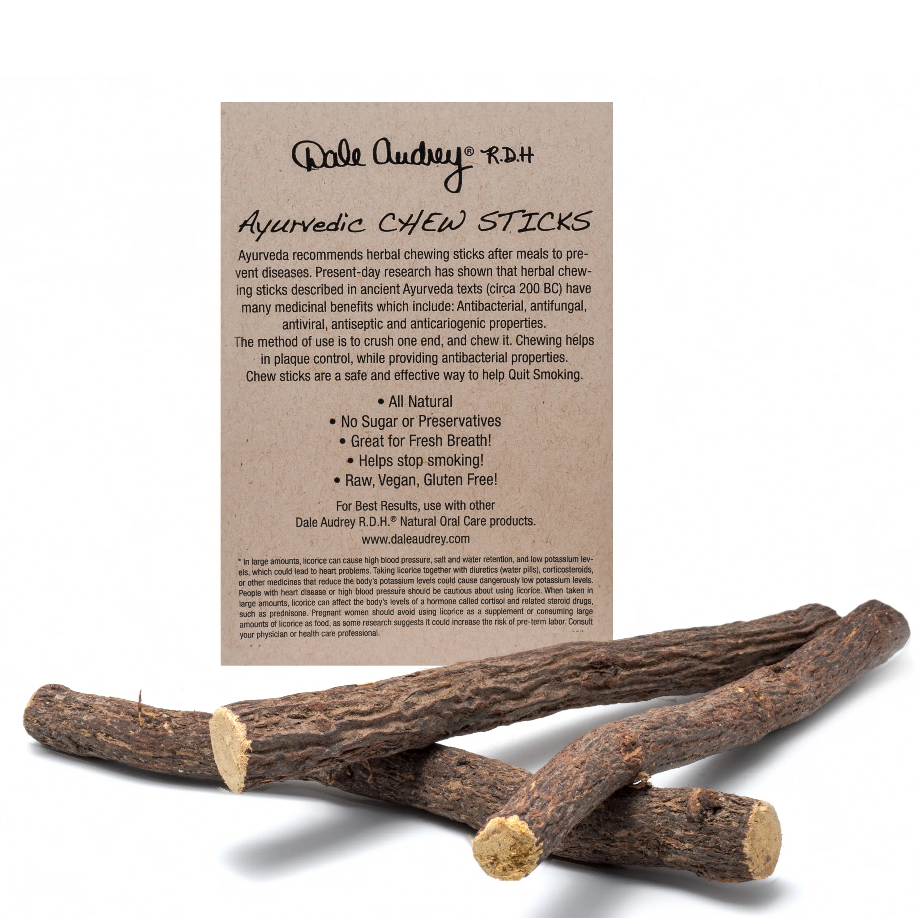 Dale Audrey ® Ayurvedic Neem Chew Sticks 1.4 oz