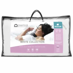 Downia White Collection Duck Down Pillow