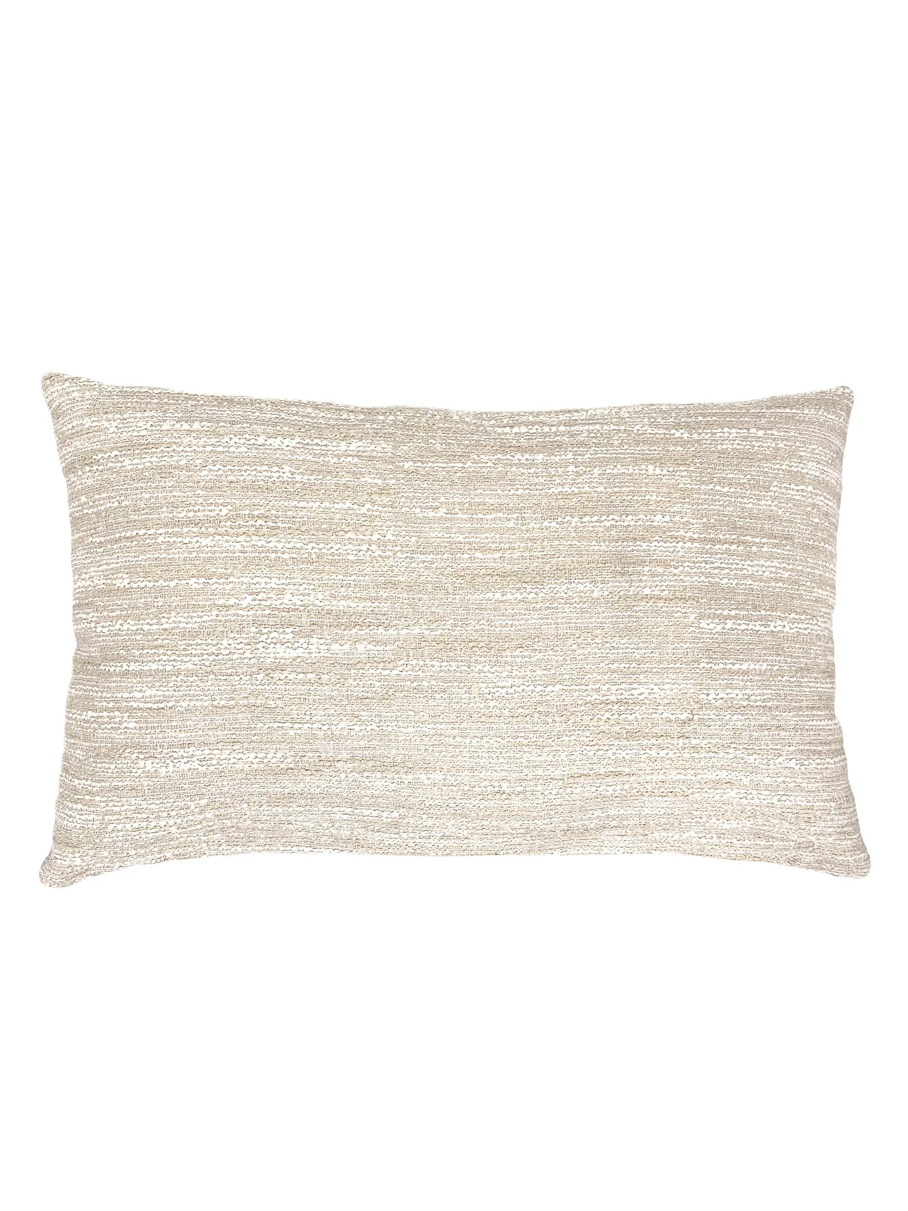 Dreamy Weave Beige Outdoor Pillow