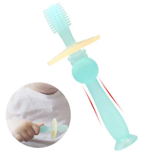 Haakaa 360 Baby Toothbrush - Blue