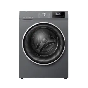 Hisense, WDQA9014EVJMWT Front Load Washer/Dryer 9 KG Titanium