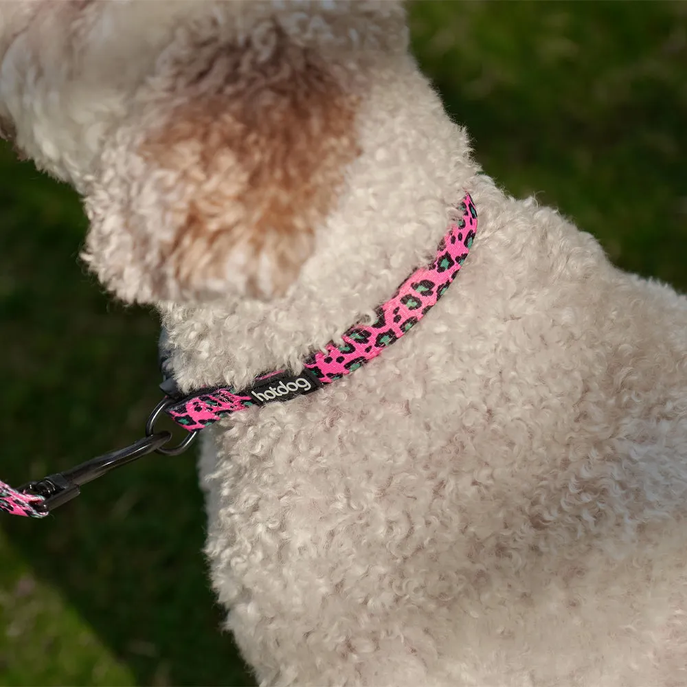 Hot Dog - Collar - Pink Ocelot