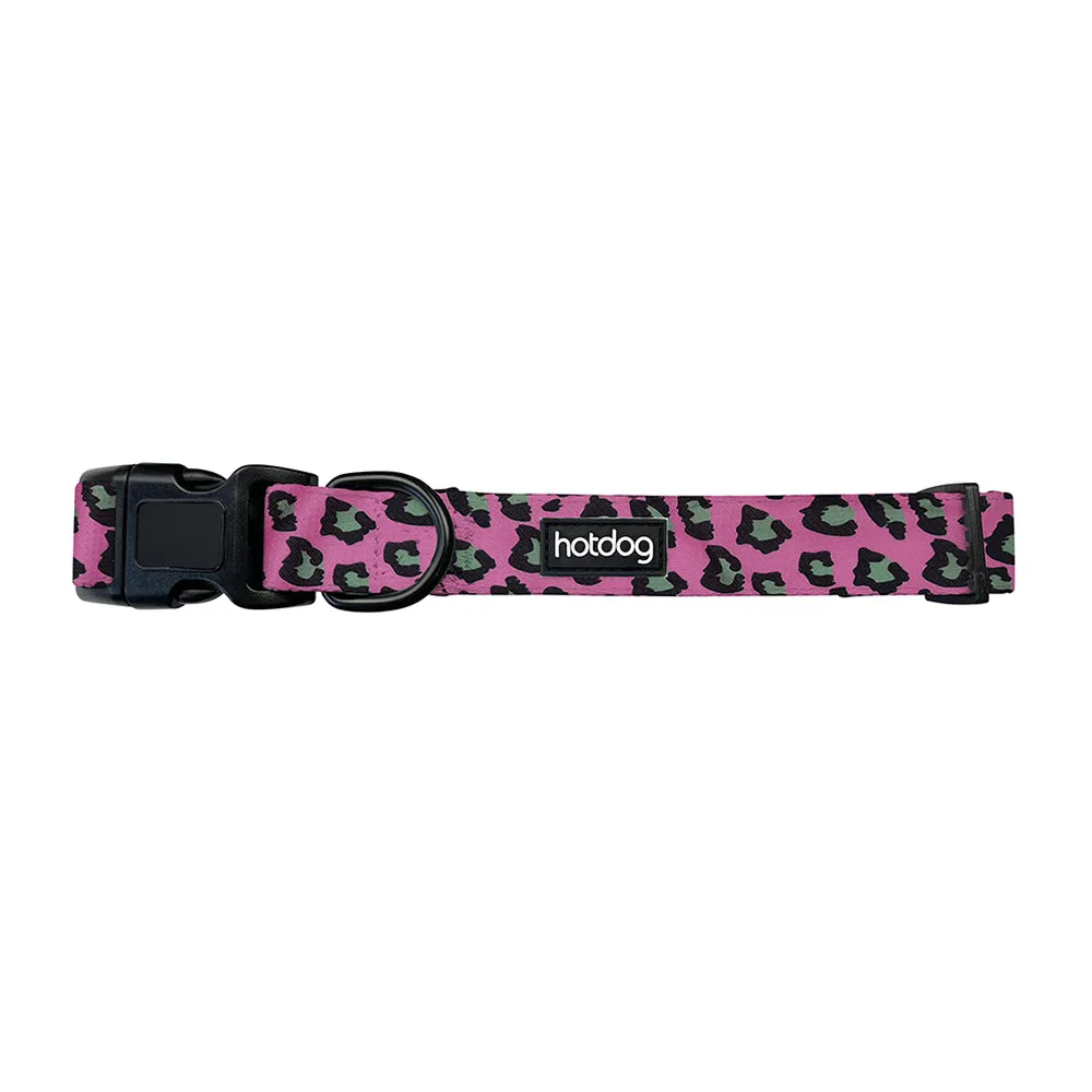 Hot Dog - Collar - Pink Ocelot