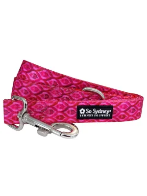 Hot Pink Boho Tribal Print Fashionable Bright & Cute Dog Leash