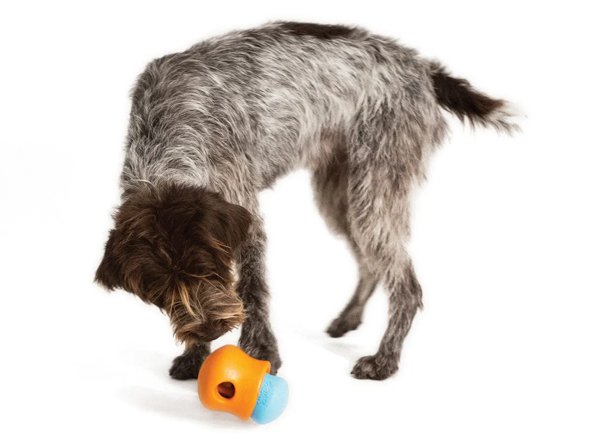 Interactive puzzle, food-dispensing dog toy, Zogoflex Toppl