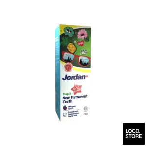 Jordan Toothpaste Step 2 (6-12) 75g