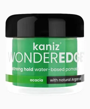 Kaniz Wonder Edge Acacia Scent Strong Hold Water Based Pomade