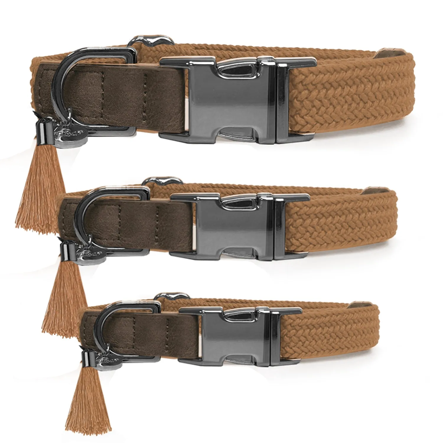 kaya collar - camel last one 10"-14" neck