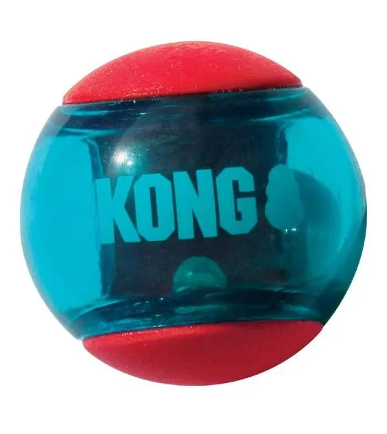 Kong Squeezz Action (Red) Ball Dog Toy