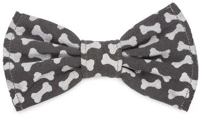 Large Dog Bones Canvas Bowtie