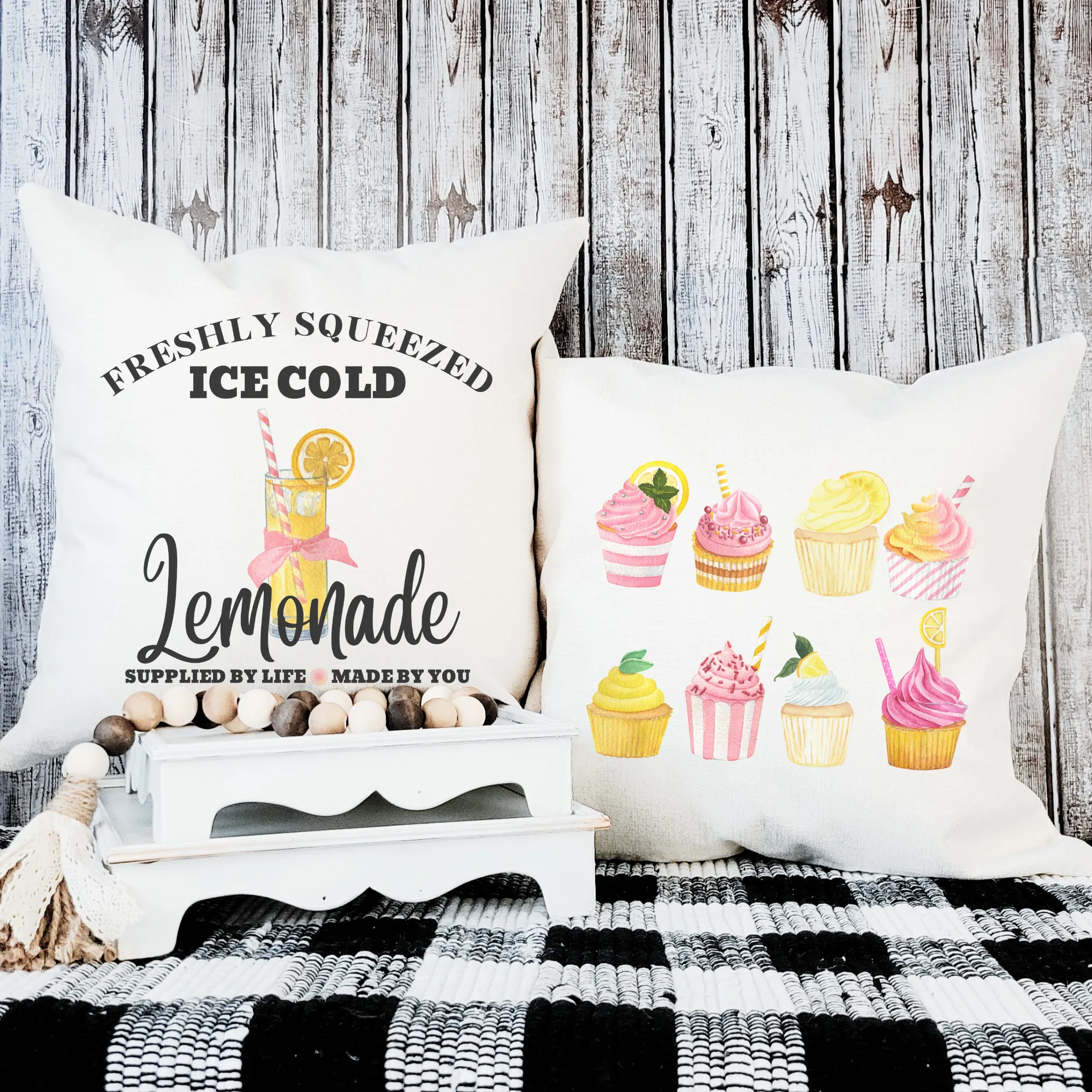 Lemonade Pillow Cover